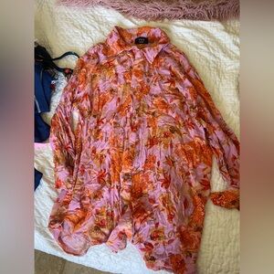 Vici Dolls swim cover or button down